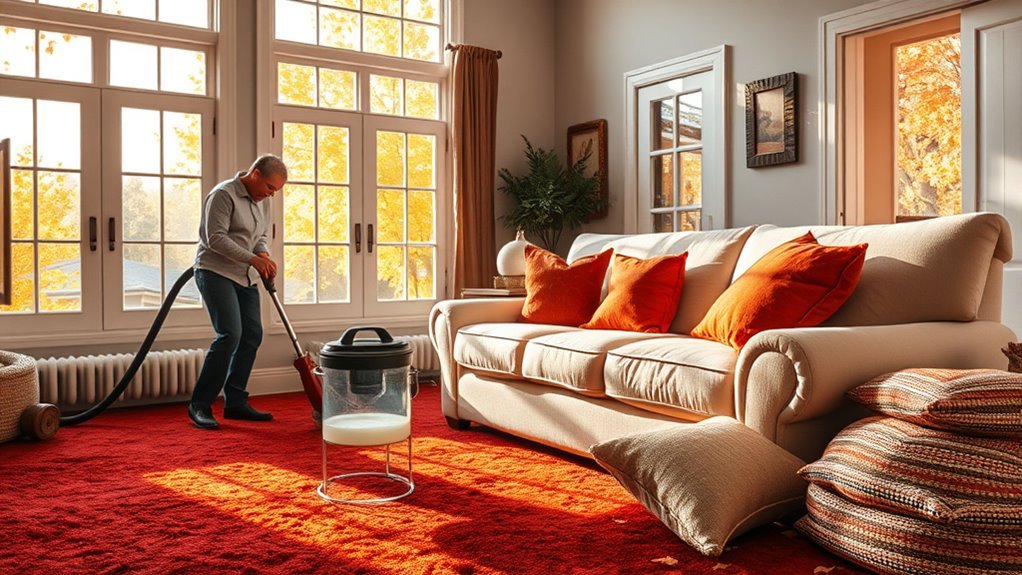 deep clean carpets upholstery