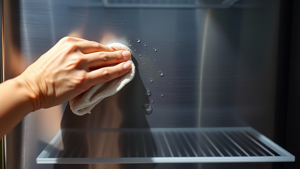deep clean refrigerator preparation