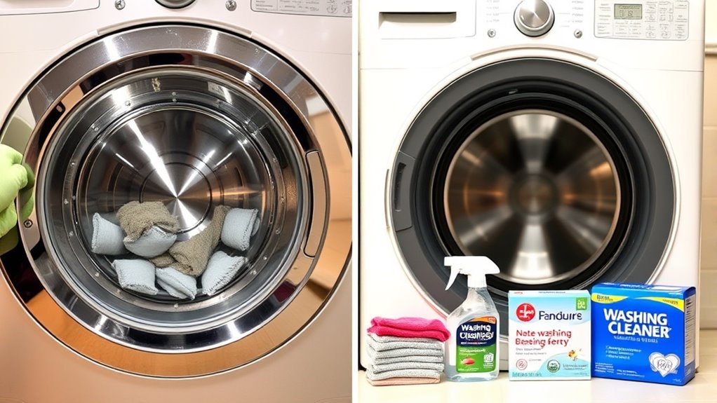 deep clean your washer