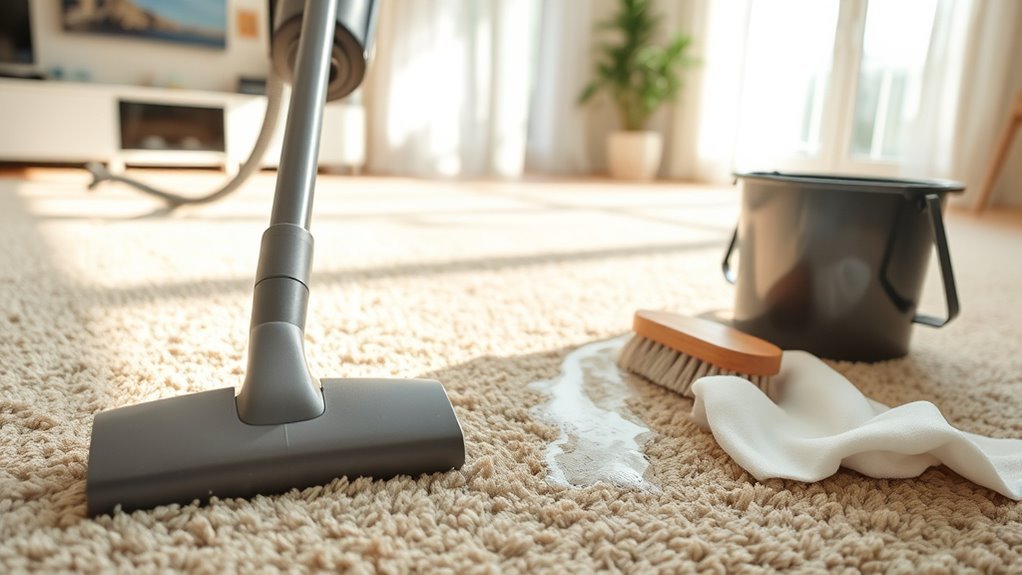 deep cleaning carpet methods
