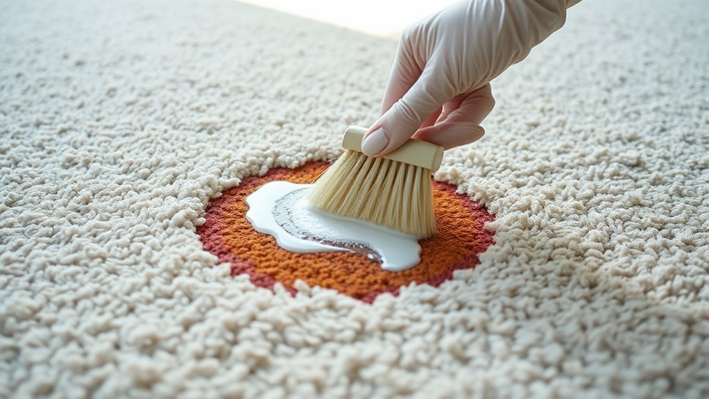 deep cleaning fan stains