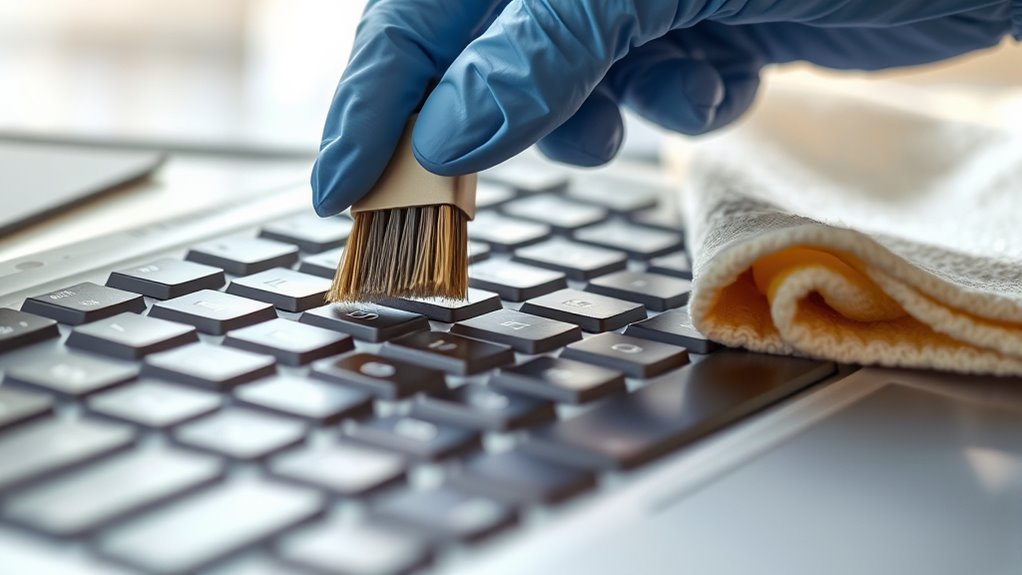deep cleaning keyboard techniques