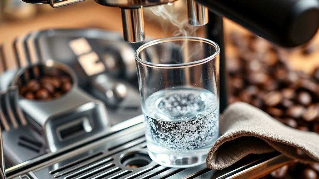 descaling coffee machine effectively
