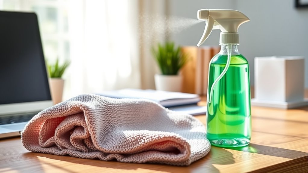 desk fabric cleaning solutions