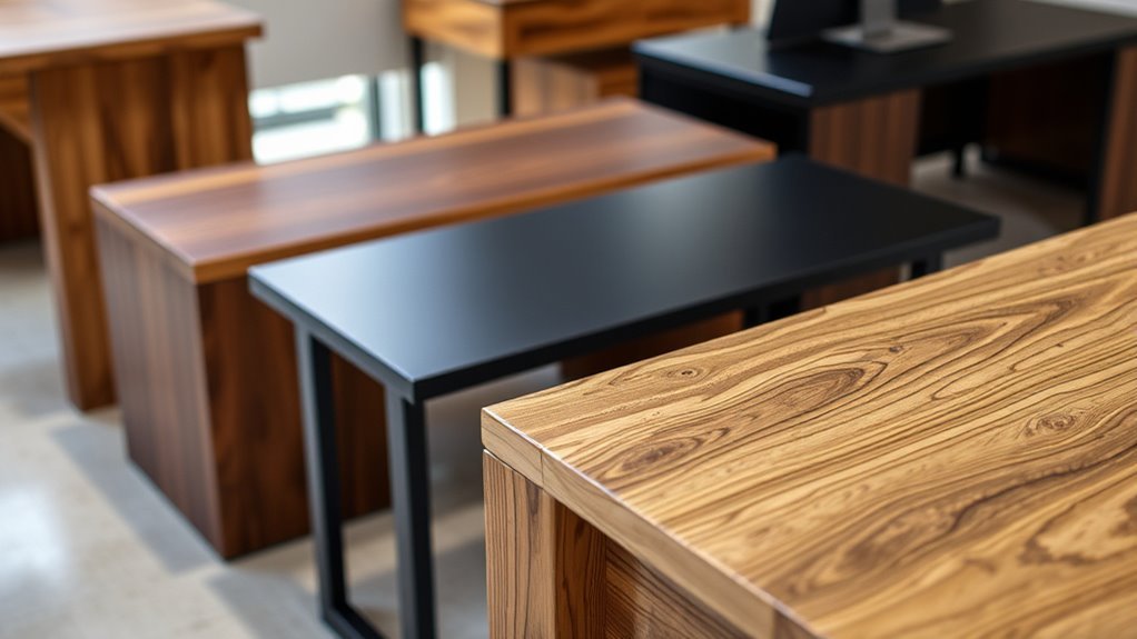 desk materials comparison guide