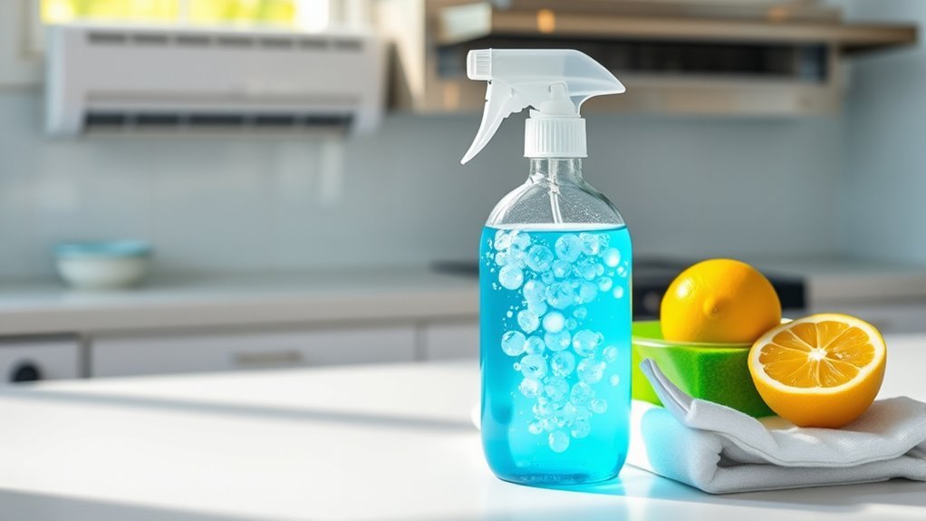 dish soap for ac maintenance