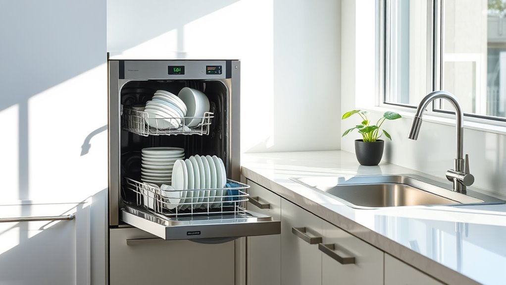 dishwasher efficiency saves resources