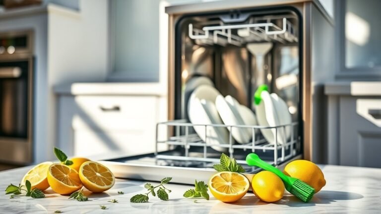 dishwasher spring cleaning tips