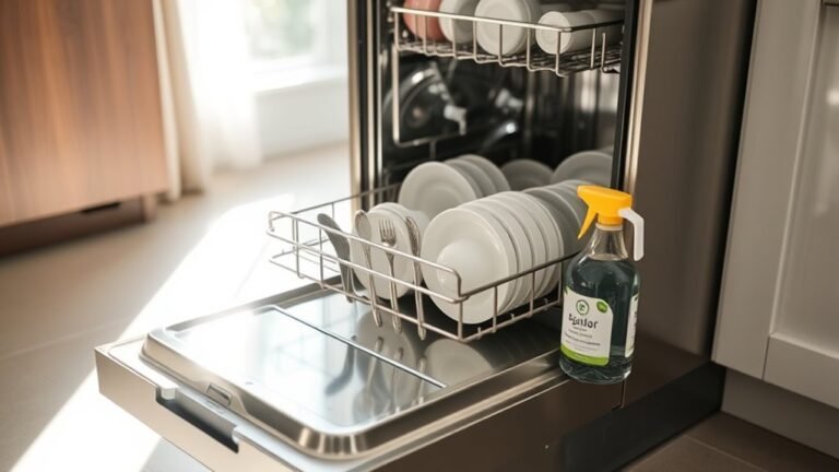 dishwasher weekly cleaning schedule