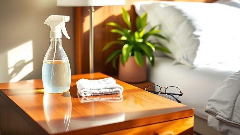 disinfect bedroom high touch surfaces