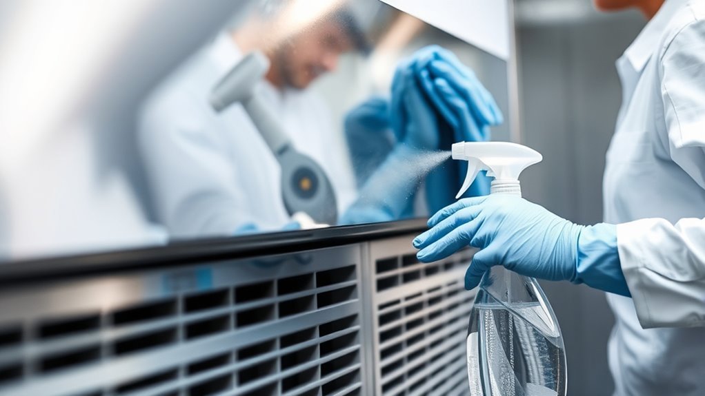 disinfect high touch surfaces effectively