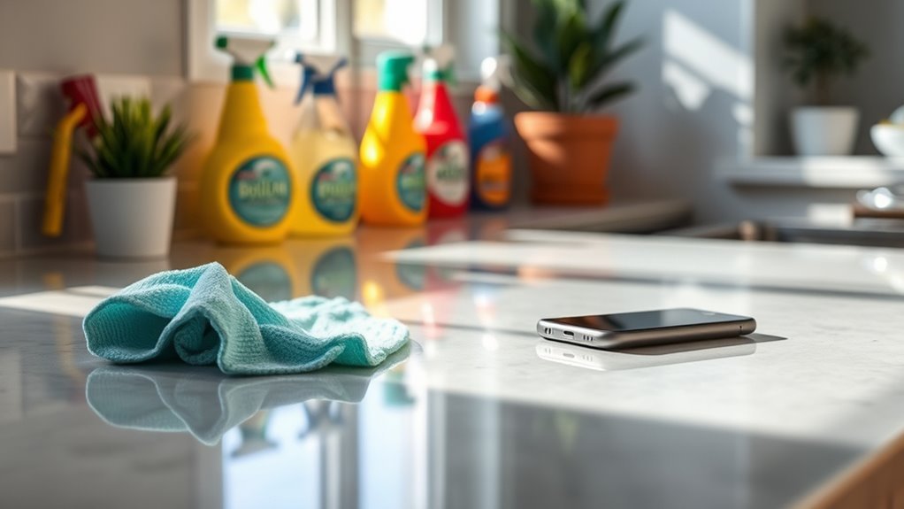 disinfecting high touch surfaces effectively