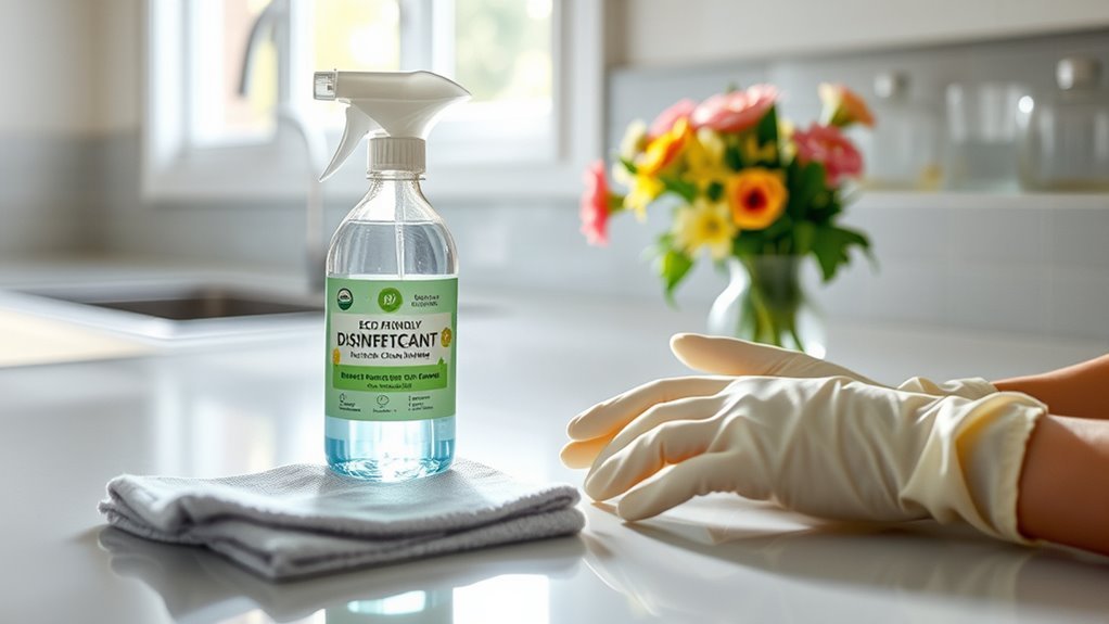 disinfecting surfaces for safety