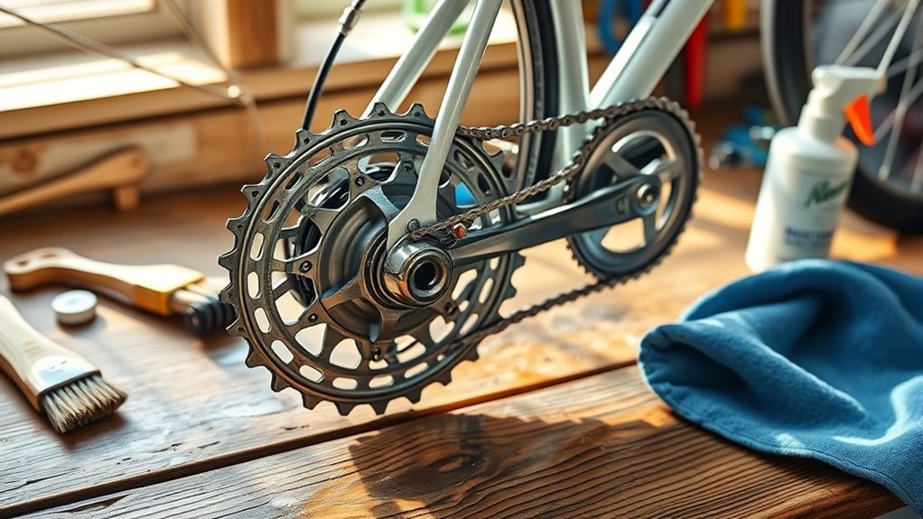 drivetrain cleaning and lubrication