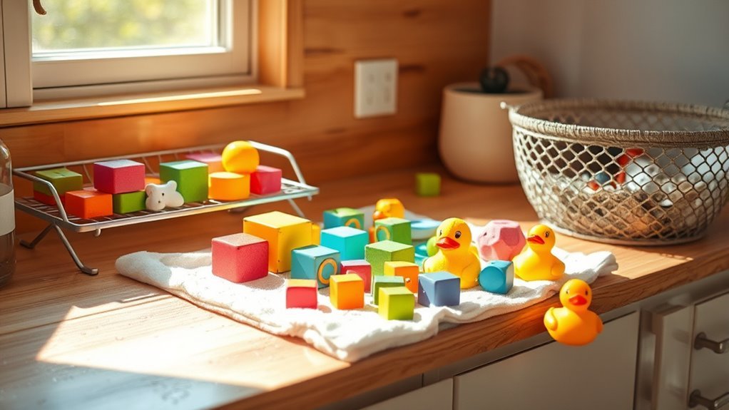 dry store clean toys