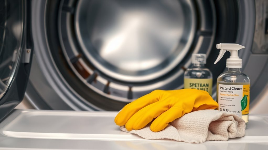 dryer cleaning preparation steps