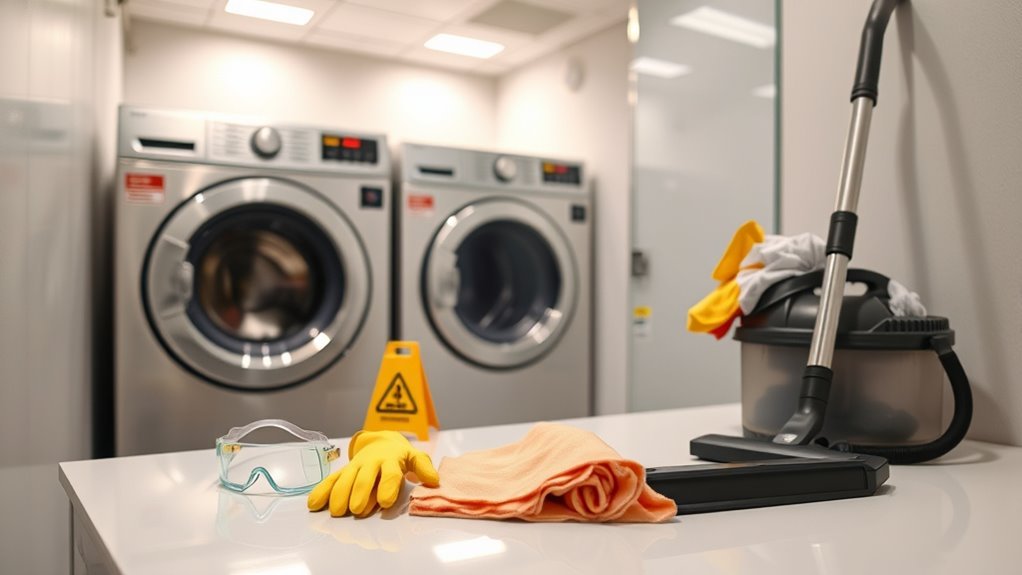 dryer cleaning safety precautions