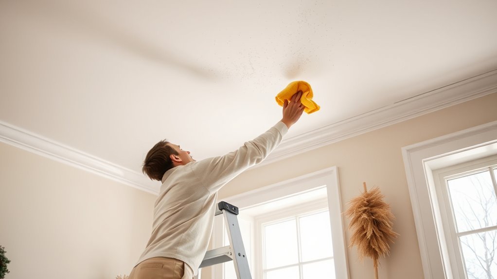 dust and cobweb removal