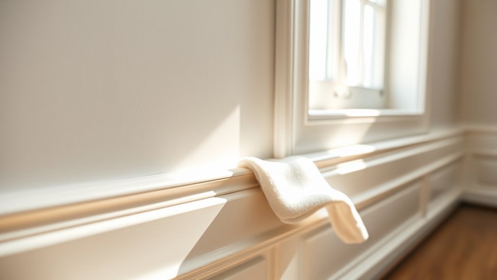 dust clean dry promptly