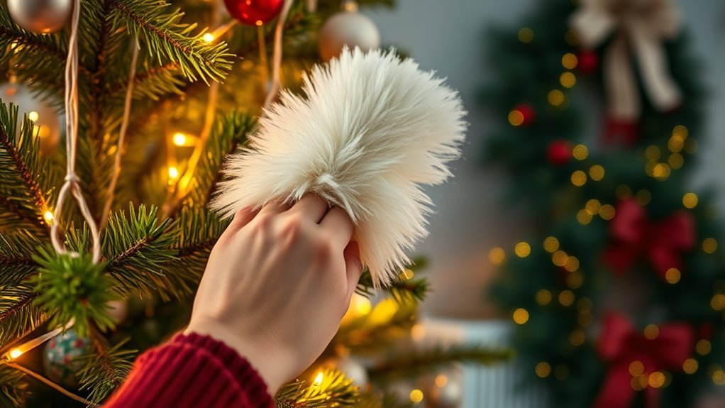 dust free christmas tree maintenance