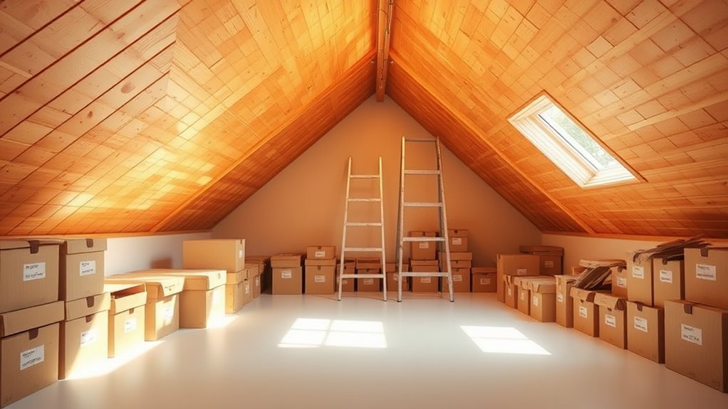 easier attic maintenance access