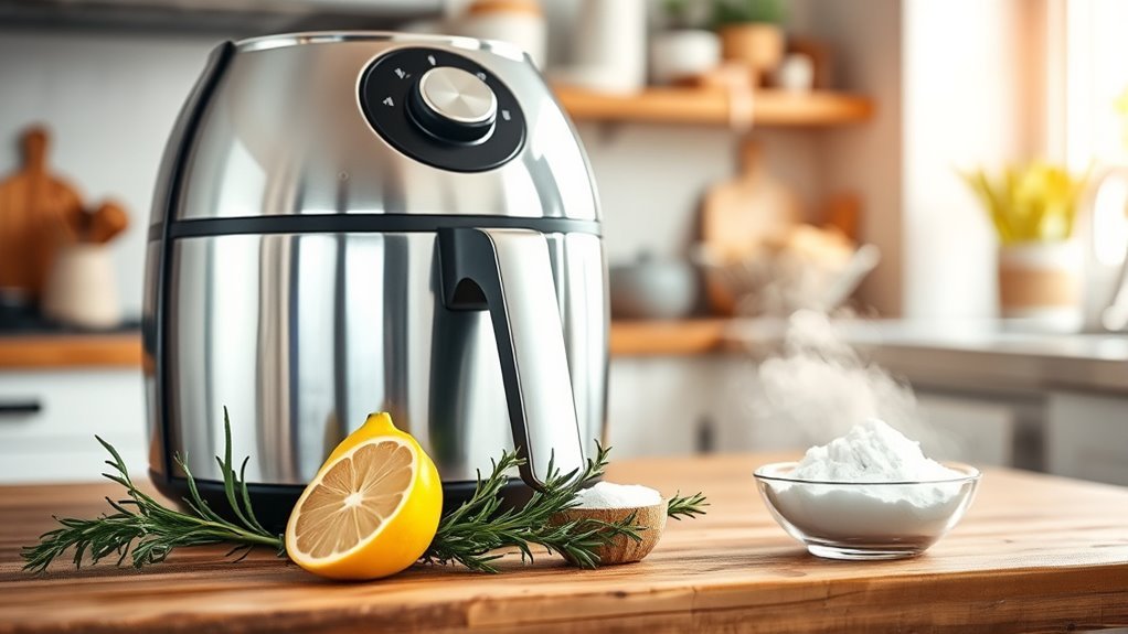 eco friendly air fryer cleaning