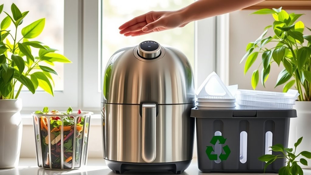 eco friendly air fryer disposal