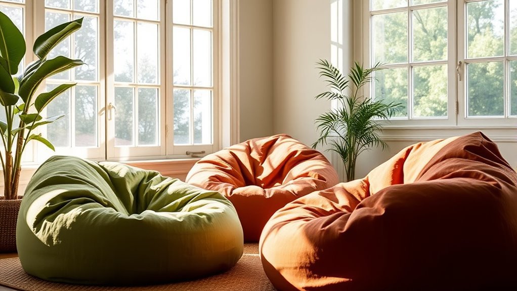 eco friendly bean bag comfort