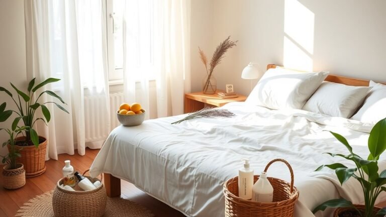 eco friendly bedroom cleaning tips