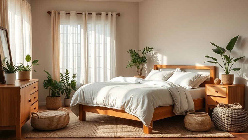 eco friendly bedroom finishes
