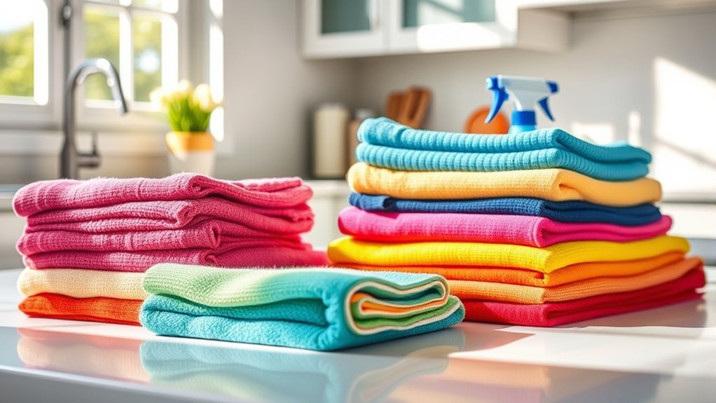 eco friendly cleaning cloths maintenance