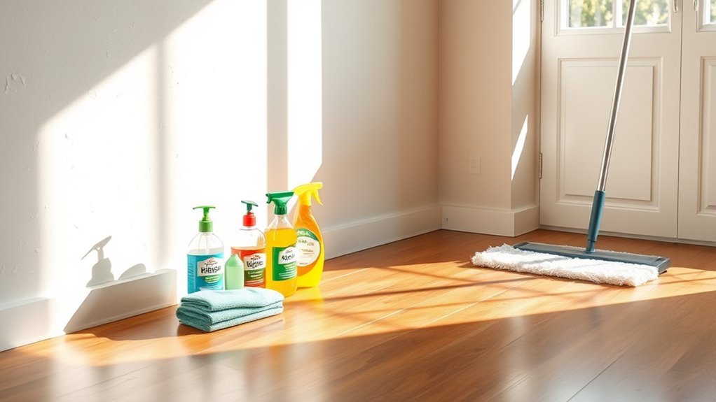 eco friendly cleaning supplies selection