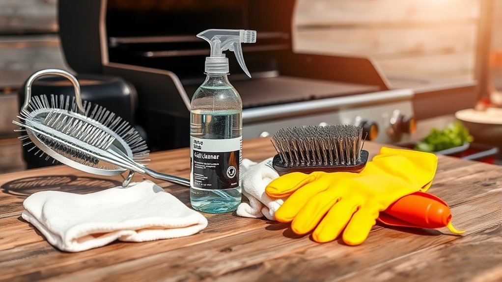 eco friendly grill cleaning supplies