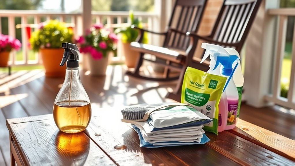 eco friendly porch cleaning solutions
