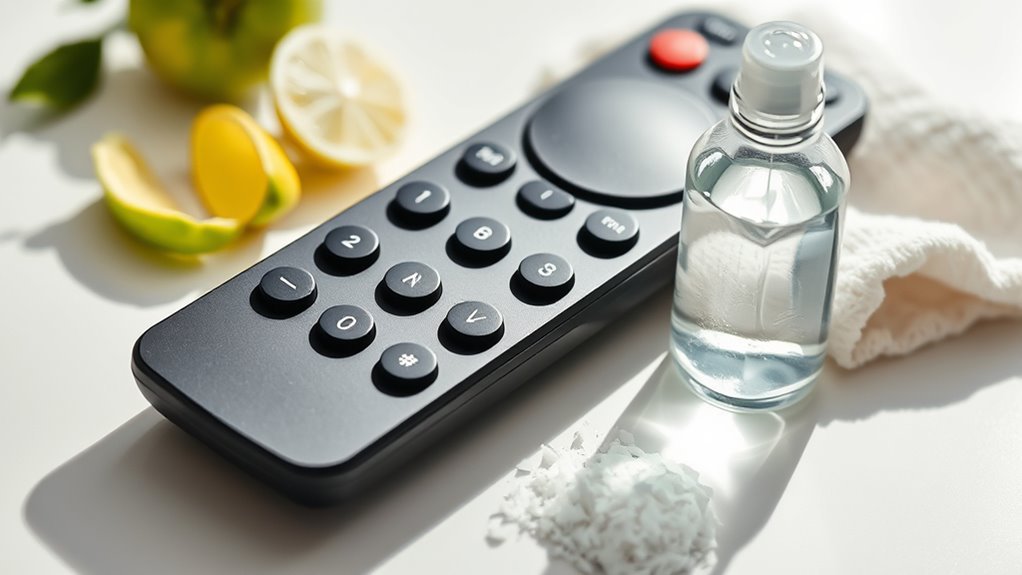 eco friendly remote cleaning tips