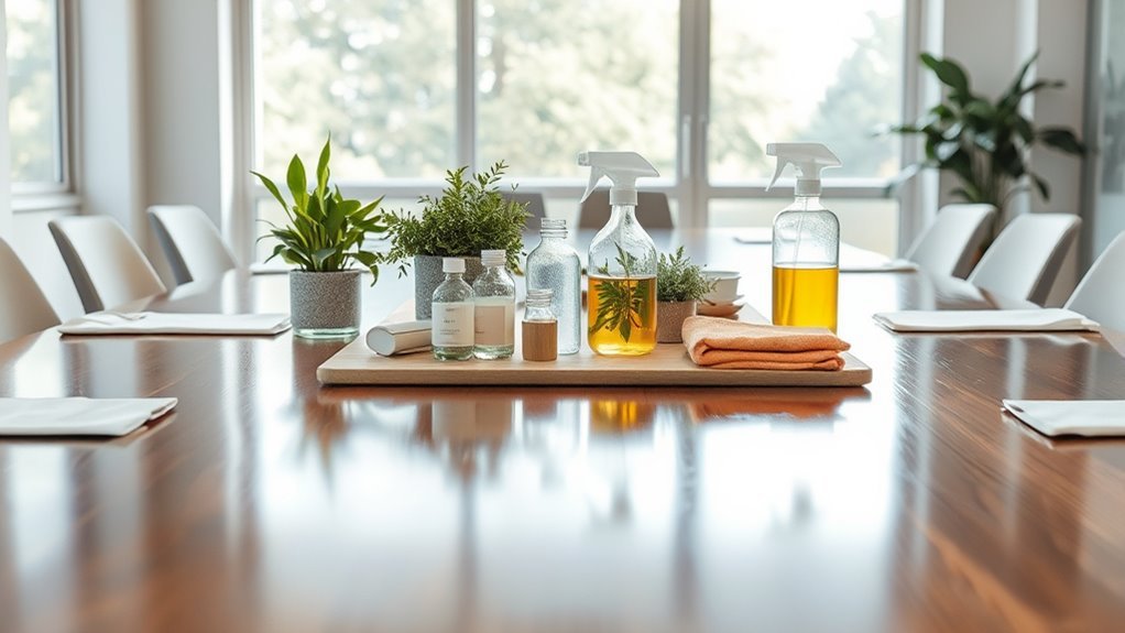 eco friendly table cleaning tips