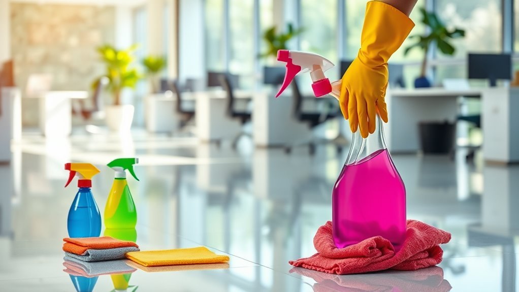 eco friendly tile cleaning supplies