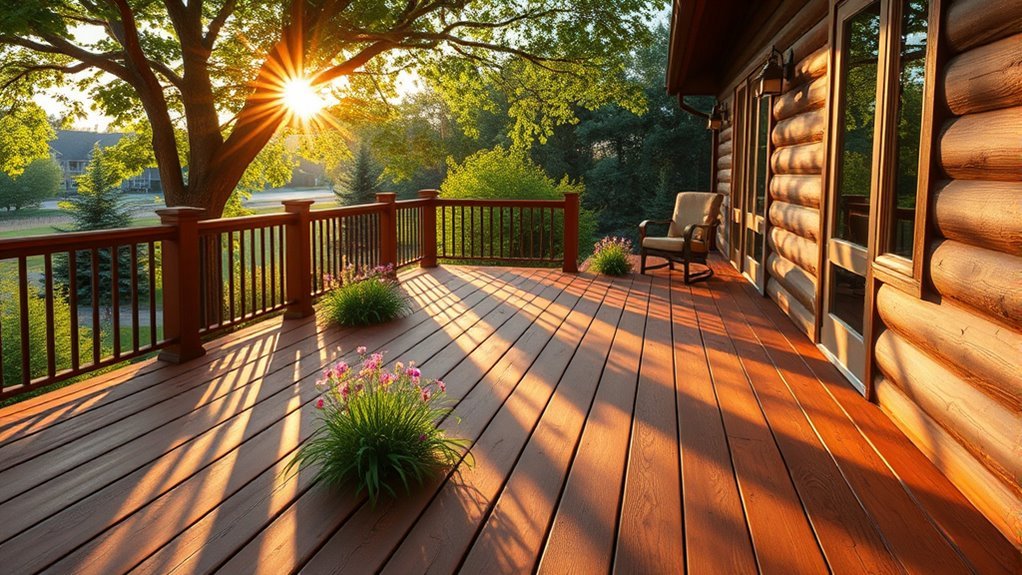 eco friendly wooden decks