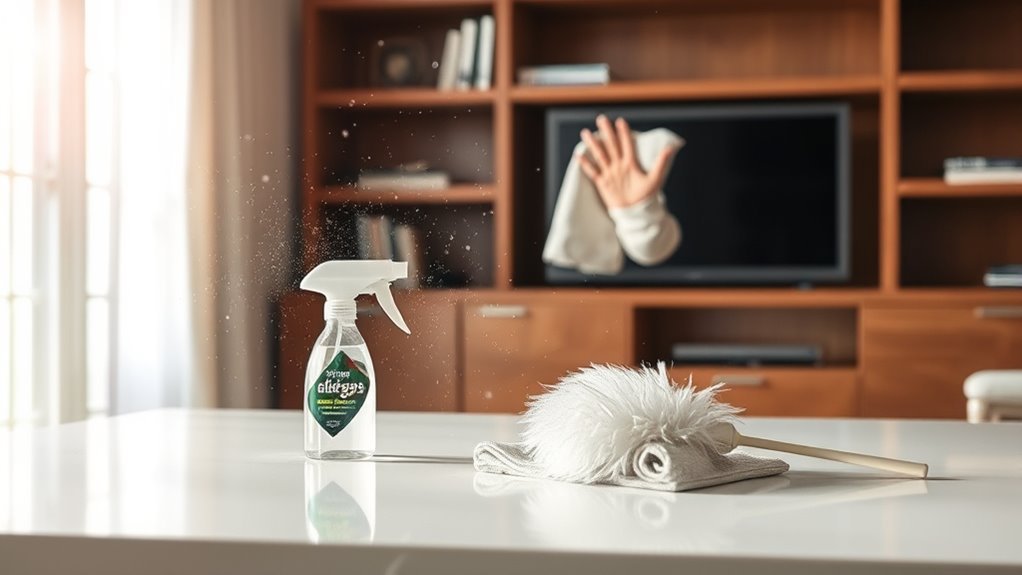 effective allergen reducing dusting techniques