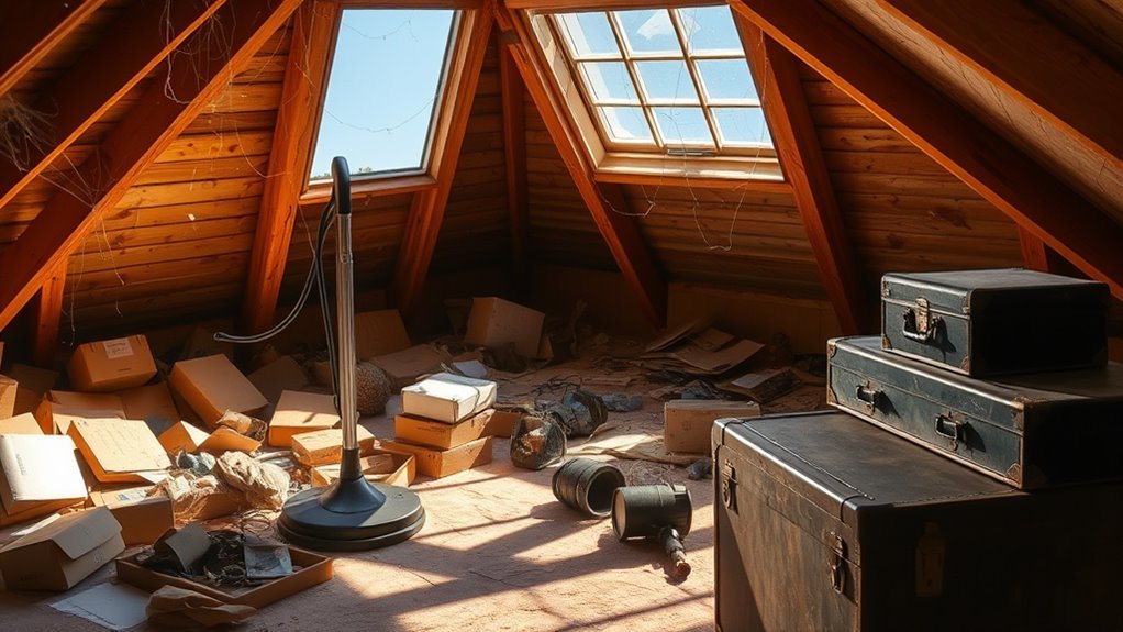 effective attic cleaning methods