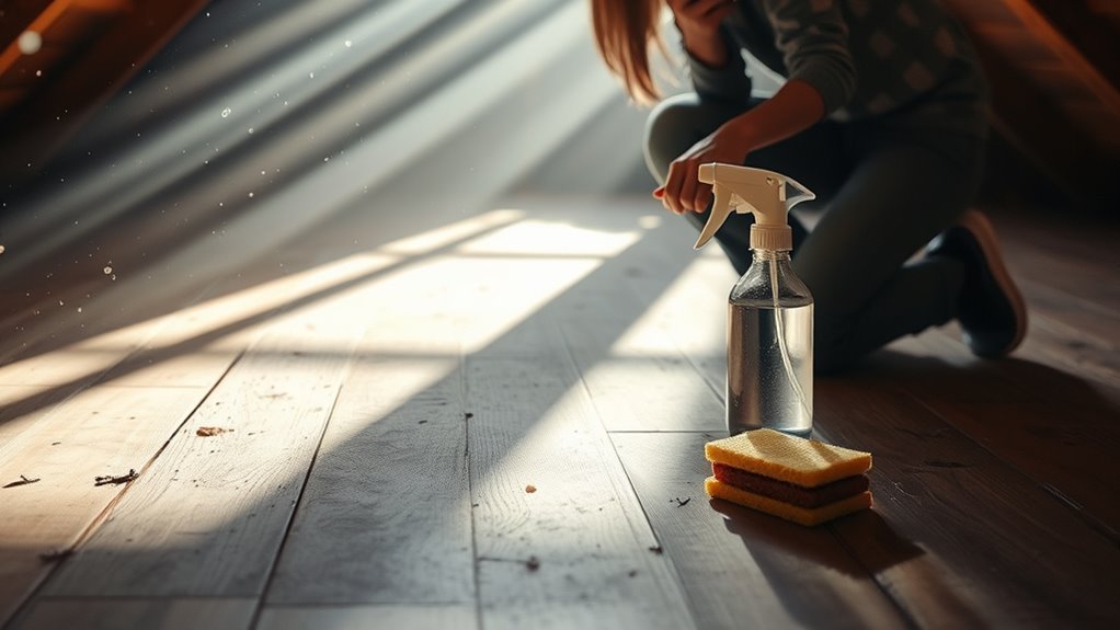 effective attic stain removal