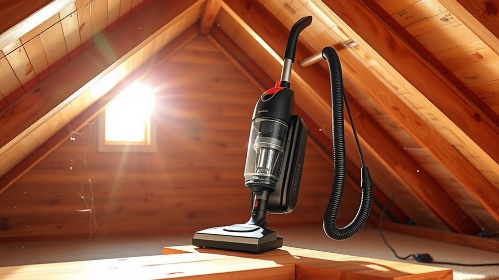 effective attic vacuum features