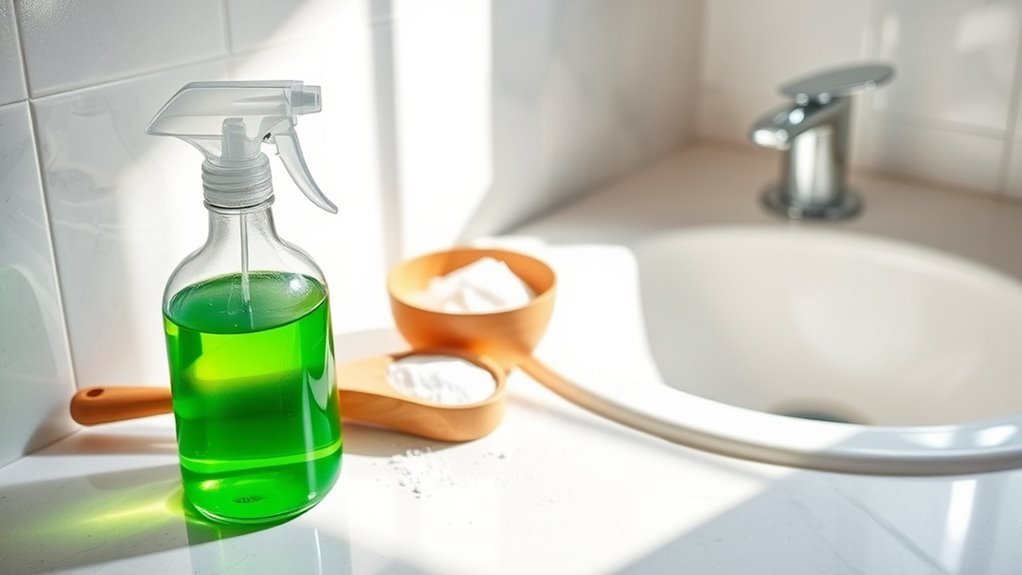 effective bathroom stain removal