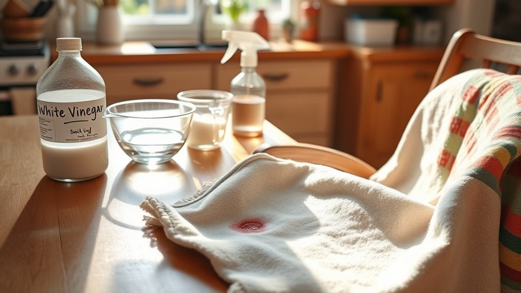 effective blanket stain removal