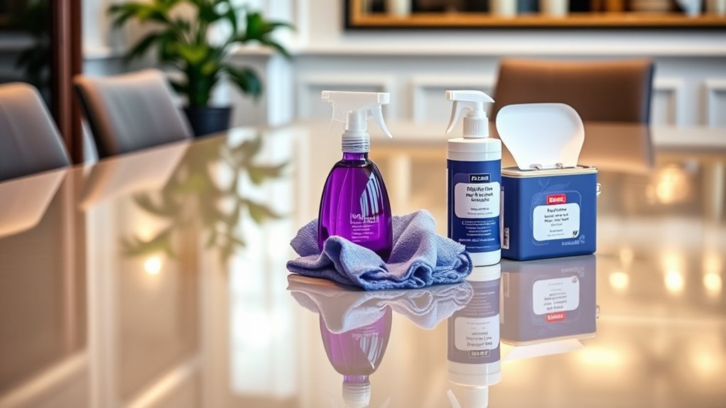 effective conference table cleaners