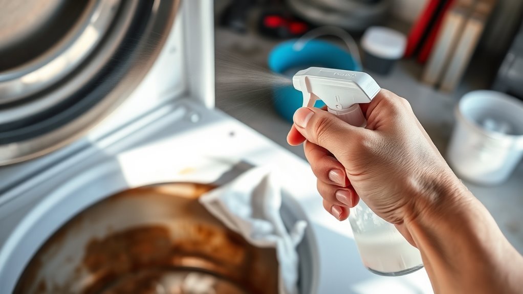 effective dryer stain removal