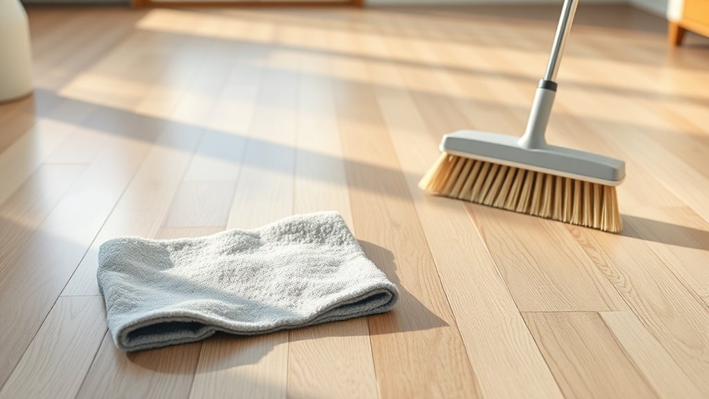 effective dusting and sweeping