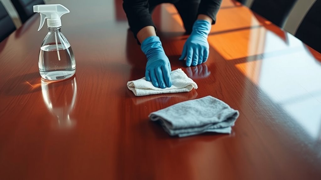effective dusting and wiping