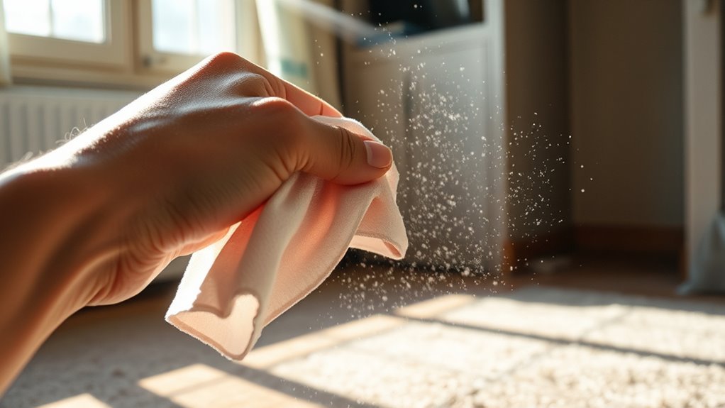 effective dusting techniques required