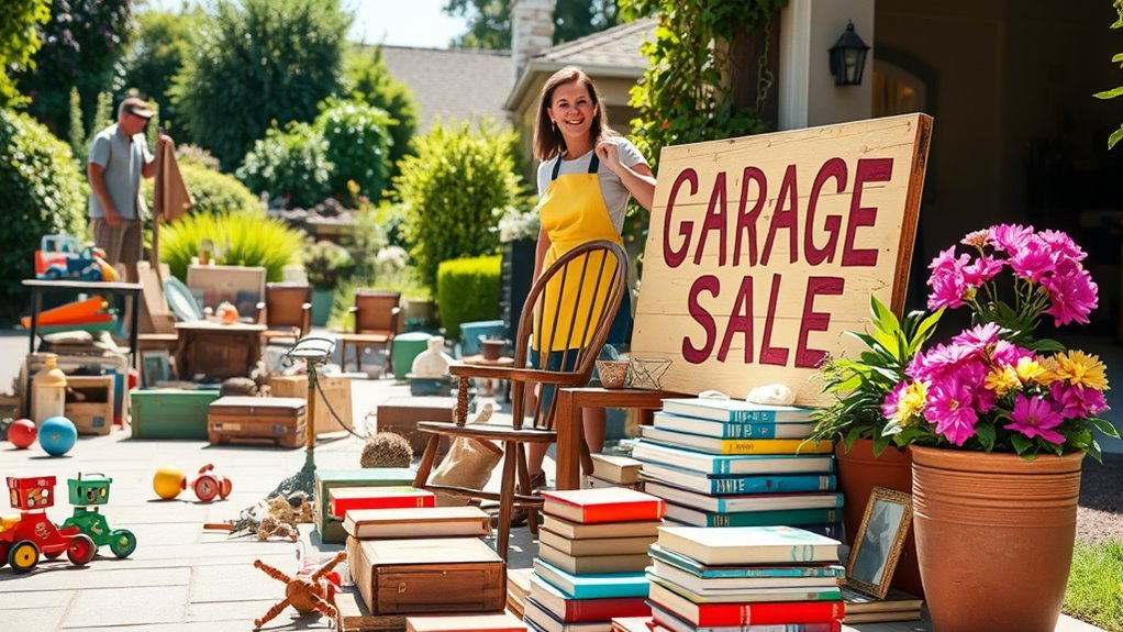 effective garage sale advertising